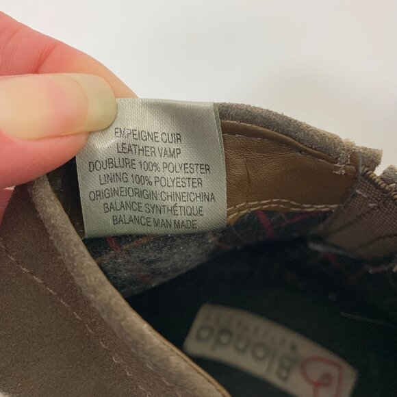 Blondo Women’s Valli Waterproof Mushroom Suede Booties Size 8.5 Streetwear - Picture 6 of 10